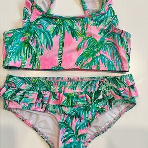 Lilly Pulitzer Tropical Pink and Green Bikini